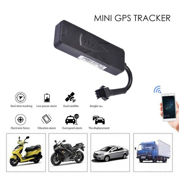 

mini portable car motorcycle electric car gps tracker real time positioning anti lost burglar alarm tracking locator device