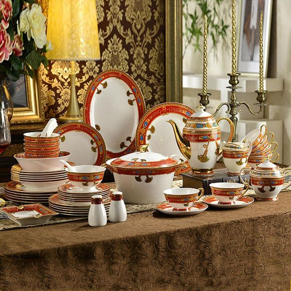 

very nice bone china dinner set ceramic tableware dinner sets