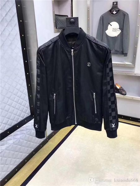 

2019windbreaker men jacket men de igner jacket pring and autumn period and the double jacket for fa hion lei ure coat jacket men wear08