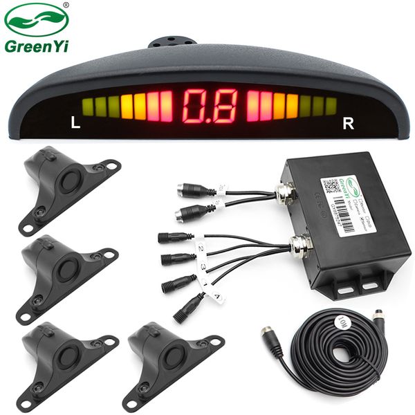 

greenyi лучшее качество dc 12v / 24v автомобильные светодиодные парковочные датчики для тяжелых грузовиков и специальных транспортных средст