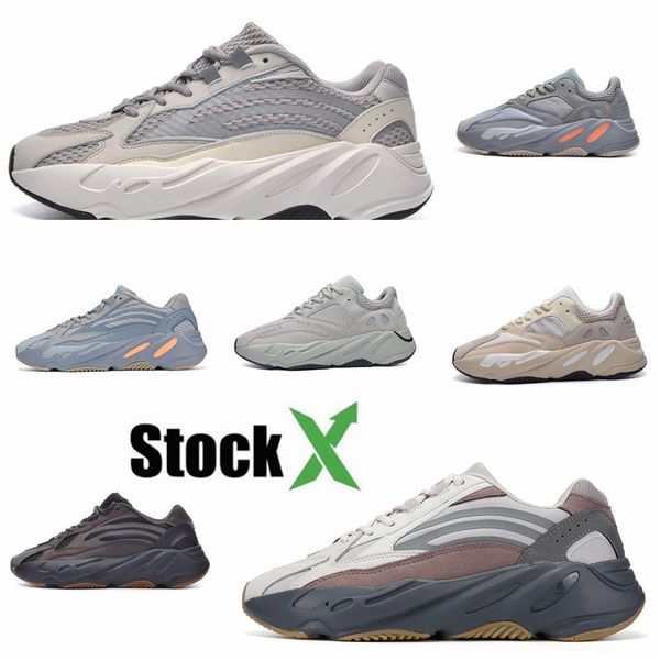 

700 wave runner сиреневый solid gray мужчины кроссовки лучшие качества kanye west конструкторы обувь спорт тапки 36-46 cdfsq # dsk572