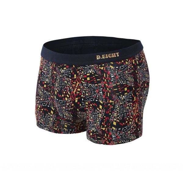 

ylzo2 men's underwear underpants underpants bamboo fiber modal men's quadrangle underwear breathable comfortable flat angle indepe, Black;white