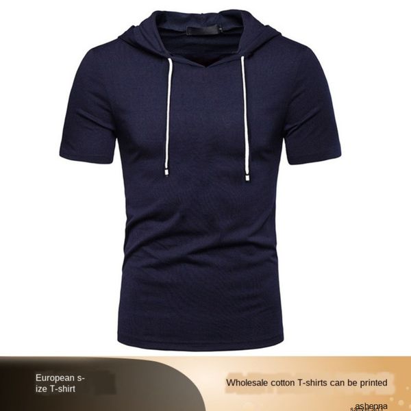 

mens t shirtmens designer lian cap short sleeve solid color summer round neck loose versatile multicoloruyl9h, White;black