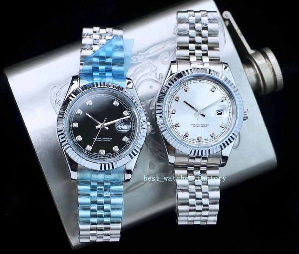 

3a + 2020 watch asia 2813 sports log type 41mm series 126334 126334 sapphire glass automatic men's watch christmas gift, Slivery;brown