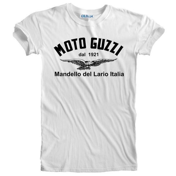 Moto Guzzi T-Shirt Long Sleeve S-5XL Choose Color