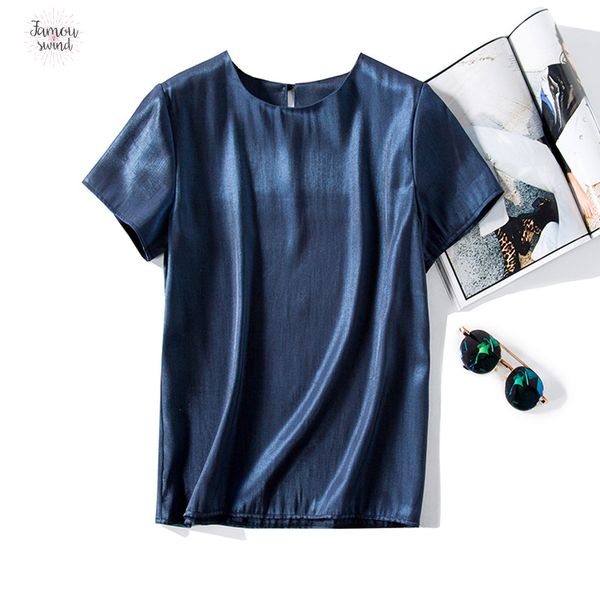 

рубашки основных кнопок яркого woven tops t summer casual тонкого хлопок с коротким рукавом майка желтой женщина белого o шеи, White