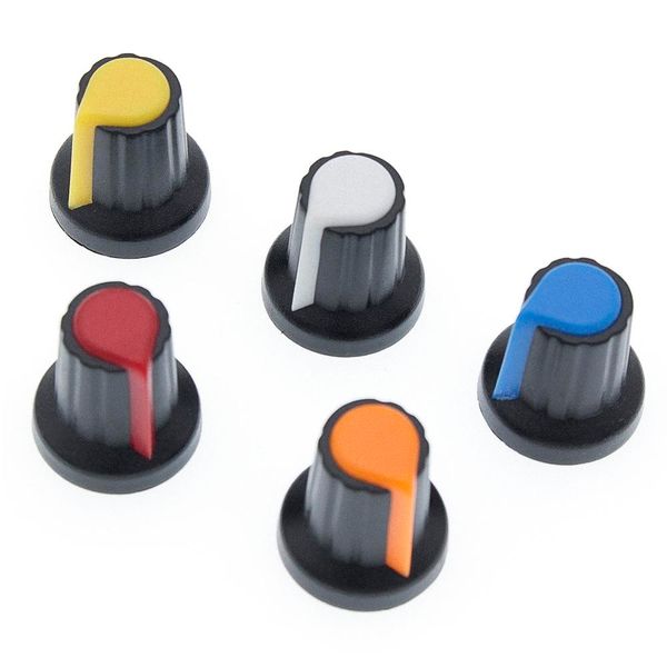 

wh148 potentiometer knob cap(copper core) 15x17mm 6mm shaft hole ag2