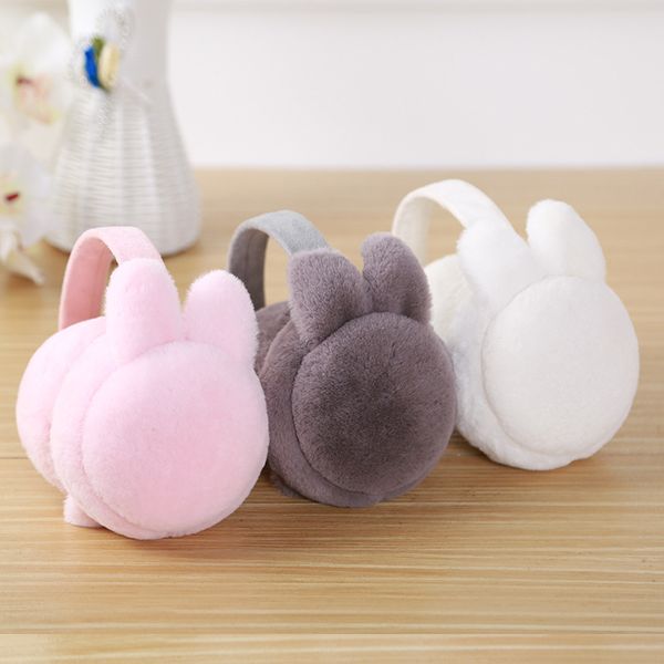 

2017 новый осень зима женщины теплый меховой наушники девушки мочки уха сверхбольших плюшевые имитация мочка уха женские муфточки мочки, Blue;gray