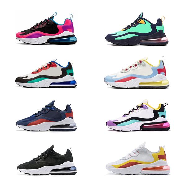 

bauhaus react women men running shoes optical hyper jade pink grey orange hues summit white mens trainers sports sneakers 36-45