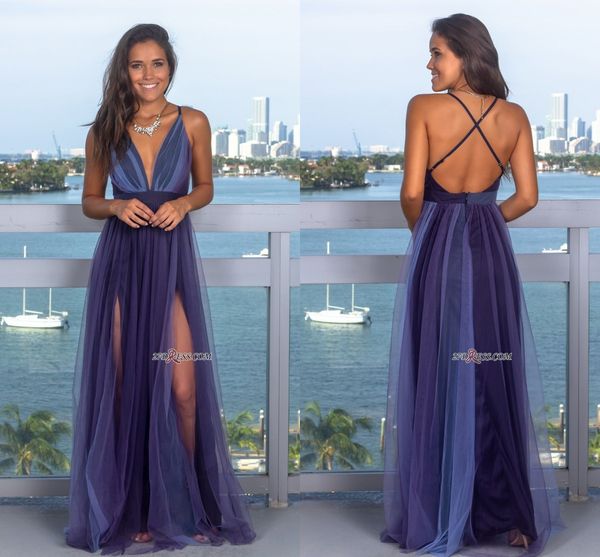Red String Prom Dress