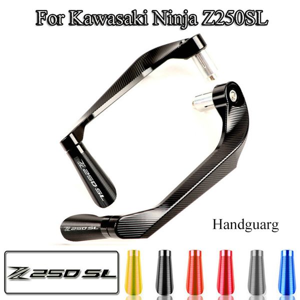 

ninja z250sl motorcycle handguard brake clutch lever guard 22mm 7/8 ' aluminum alloy handlebar handguard protect z250sl