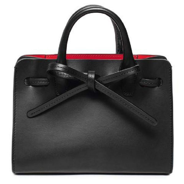 

bag support special mini- color genuine leather woman handbag bow