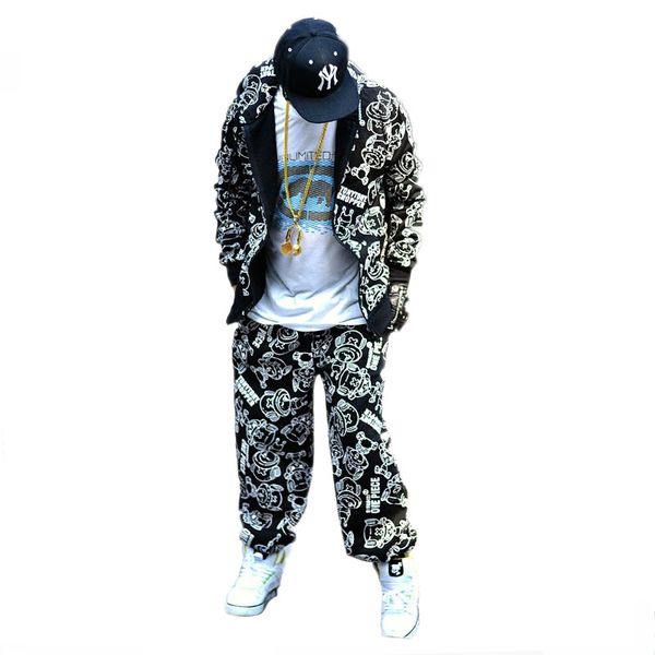 

amberheard 2018 spring autumn sporting suit mens set hooded+pant sweatsuit hip hop 2 piece set sweatshirt tracksuit men clothing, Gray