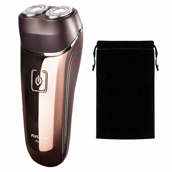 

flyco mini afeitadoras electricas de hombre men's shaver rechargeable intelligent beautiful body wash shaver fs871-a with a bag