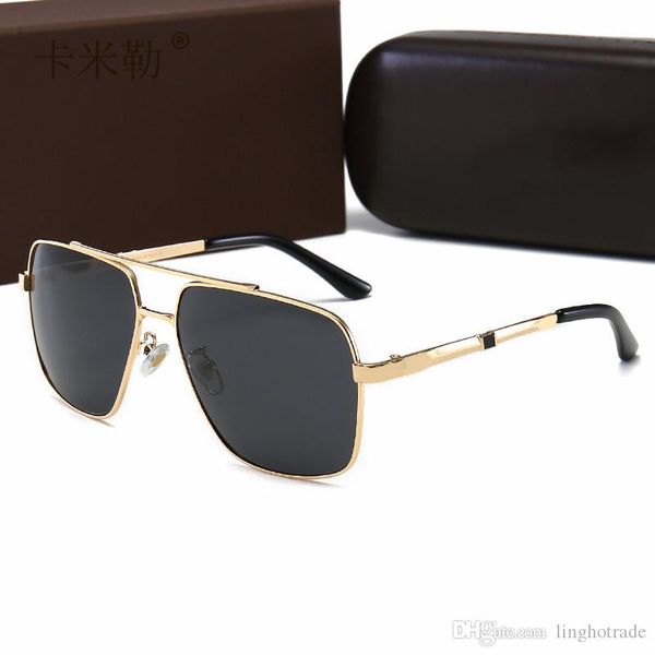 

fashion classic men women polarized sunglasses designer man man sunglasses male sun glasses uv400 prodction with box, White;black