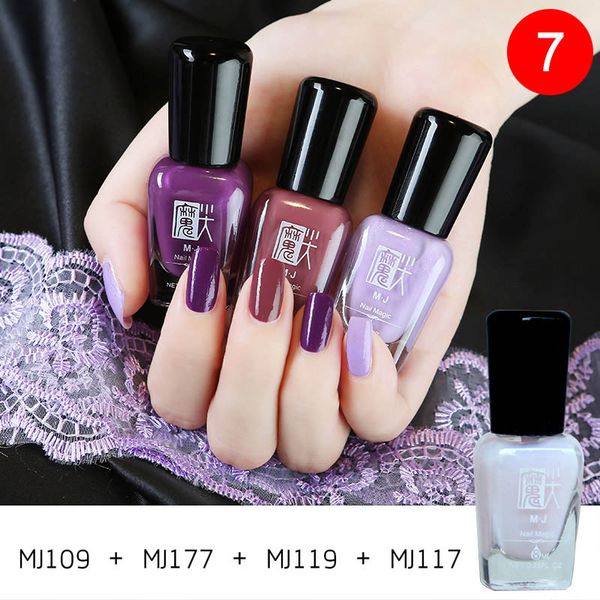 

4 pcs peel off nail polish kit breathable non toxic peelable uv gel nail lacquer kg66