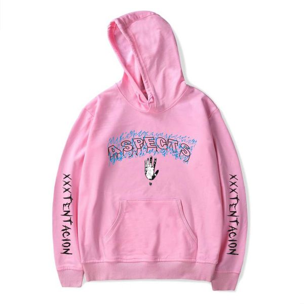 

xxxtentacion rip hoodies look at me sweatershirts hiphop women sweatshirts rap hip hop hood hoddie, Black