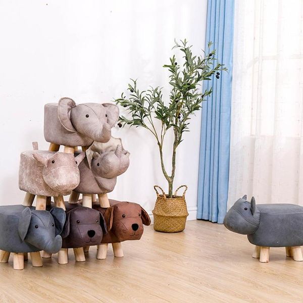 

animal kids/nursery ride-on sofa stool elephant/puppy/elk/dinosaur/bull home kids bedroom furniture decor us/uk/ru/au/cn