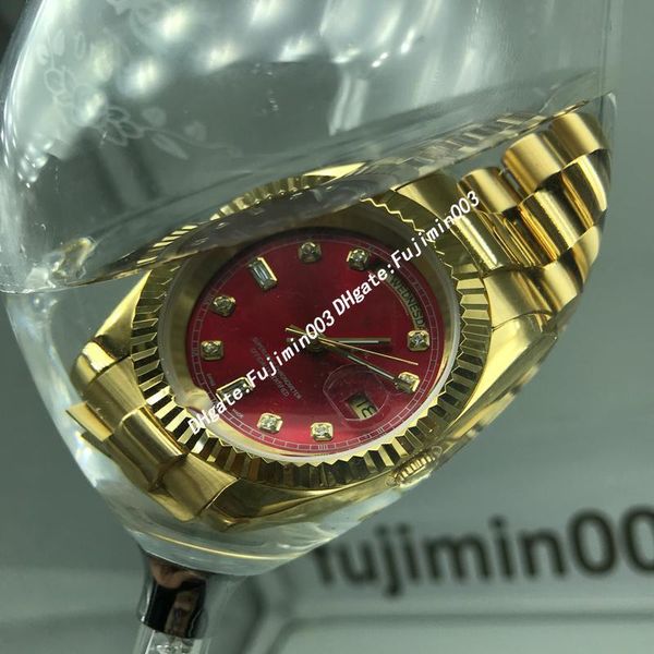 

2020 50metres waterproof classic men 40mm automatic mechanical watch no battery sweeping movement stainless steel clock date week, Slivery;brown
