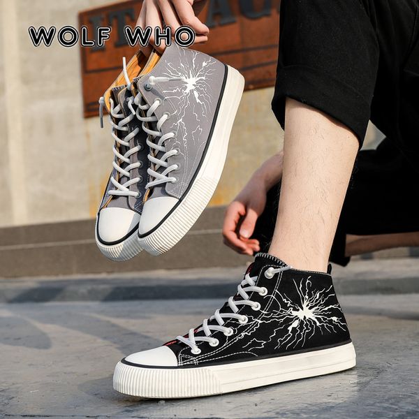 

mens shoes casual men sneakers high white shoes for man trend 2020 outdoor zapatos hombre korean shoe ba27, Black