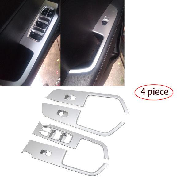 

for ix25 creta 2018 2019 2020 chrome inner door armrest car master window control switch adjust panel trim bezel cover