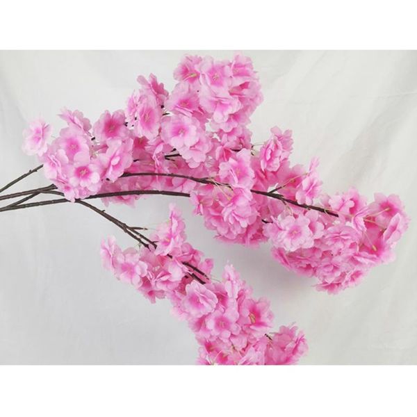 

plastic cherry blossom flower branch begonia sakura tree stem for event wedding tree deco artificial decorative flowers