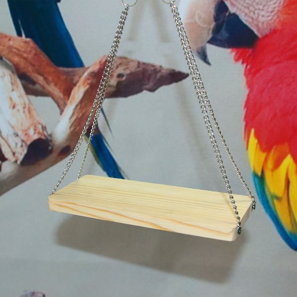 

agent quality goods parrot swing hamster swing small bell small yaochuan wooden toys articles woodiness