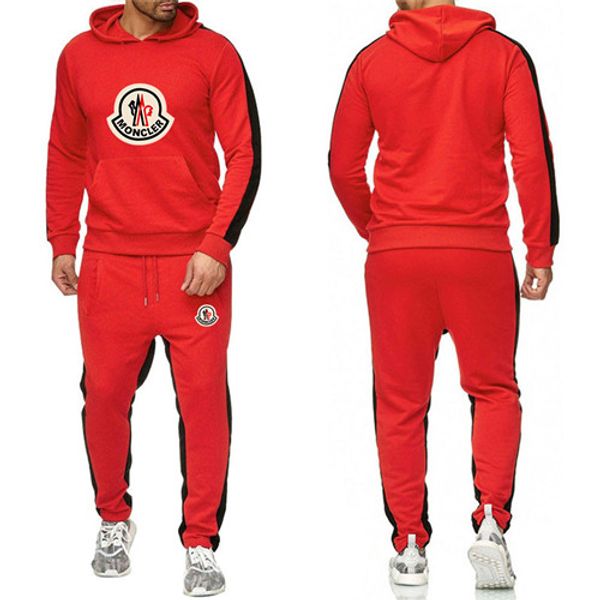 

s03 mens sports suits coat tracksuit sweatshirt hoodies + pants set male sweatshirt pullover women sport tracksuit sweat suit, White