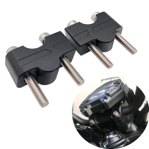 

30mm for er-6n er6n er 6n er-6f ninja 650 2012-2016 / z650 2017 motorcycle modified handlebar risers height up adapters