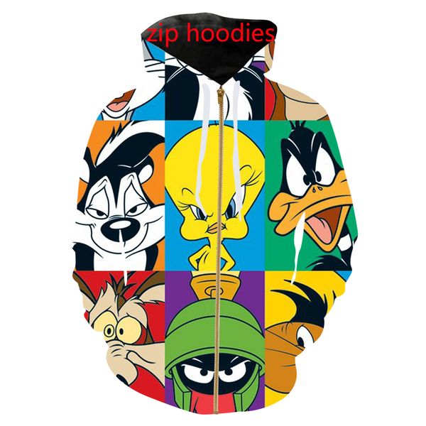 moletom looney tunes masculino