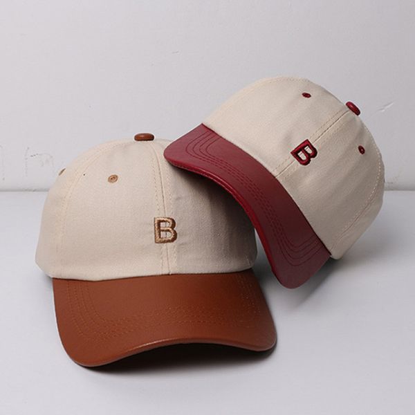 

hat women 2020 new hat spring and summer ladies korean baseball cap simple letter embroidery student duck male snapback, Blue;gray
