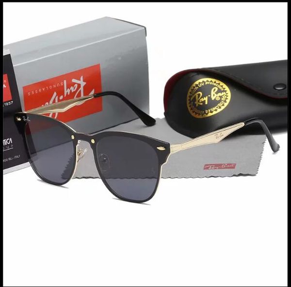 

authentic sunglasses male frog mirror retro fashion since qing drive glasses myopia glasses with original box, Black