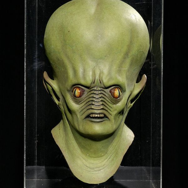 

hallwoeen party dress up glow alien mask party hip hop mask