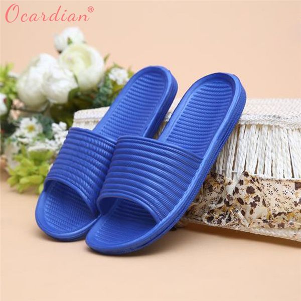 

slippers 2021 man stripe flat bath summer sandals indoor & outdoor flip-flops pantuflas, Black