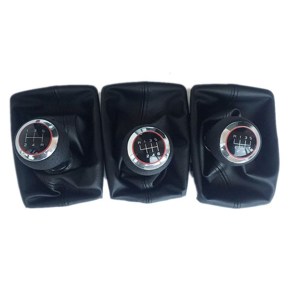 

6 speed 5 speed gear shift stick lever knob gaiter gaitor boot cover for /a3 /s3 8l 2001 2002 2003