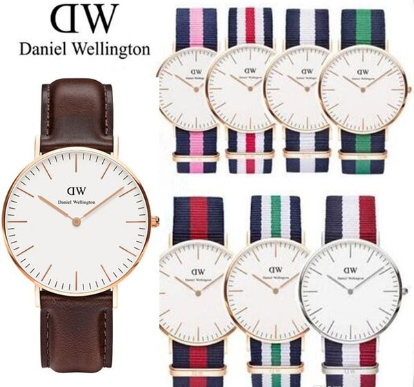 

Высокое качество знаменитой Швеции классические мужские женские часы Daniel Wellington 4