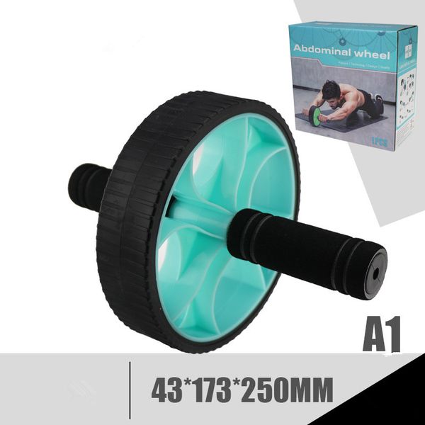 

2020muscle exercise equipment home fitness equipment double wheel abdominal power wheel ab roller gym roller trainer training