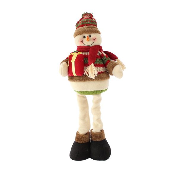 

christmas decorations sitting christmas ornament table home decor doll with retractable rod