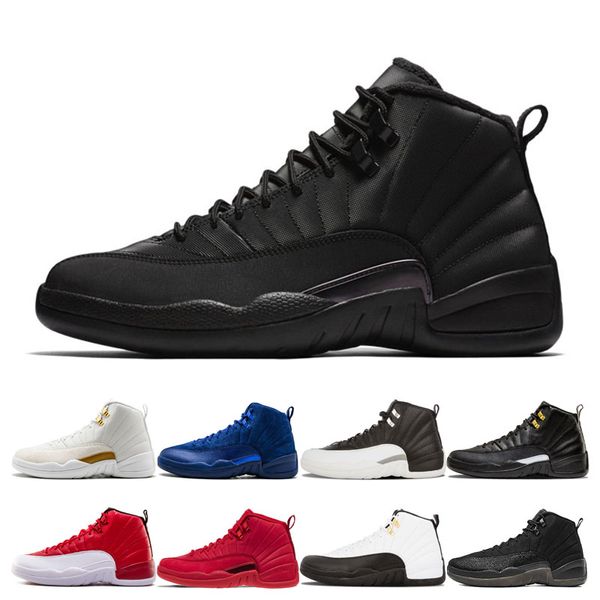 

Top 12 Winterized Basketball Shoes for men 12s Designer cherry taxi playoffs Bordeaux Bulls College Navy Winterized Sport Sneakers Trainers