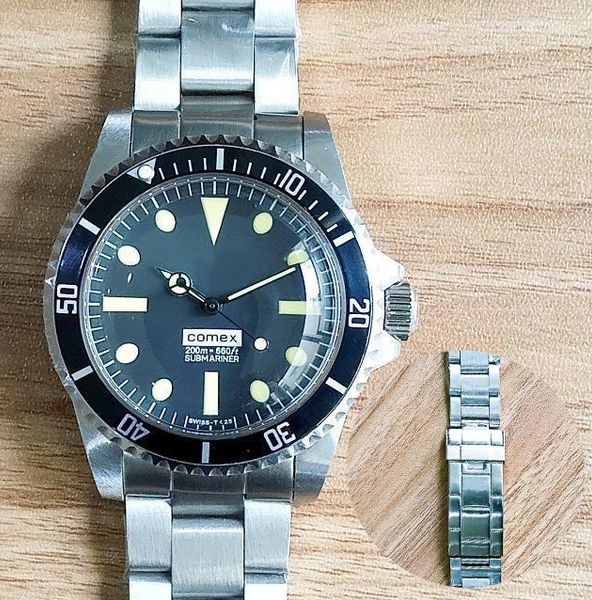 

classic roles male mens watch vintage asia automatic mechanical movement stainless steel the luminous fashion folding buckle mens wristwatch, Slivery;brown