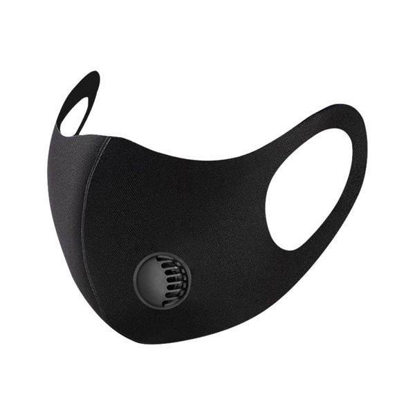 

3D Fashion Reusable Mouth Face Mask With Valve Dust Anti Pollution Filter Face Masks Respirator For Sport Cycling Bicycle Bike