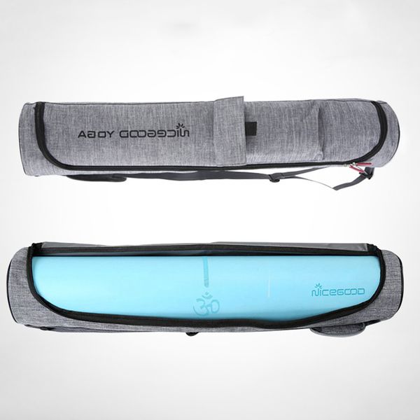 

waterproof multifunction pocket yoga mat bag yoga bag double zipper dance mat package sports knapsack fitness backpack case