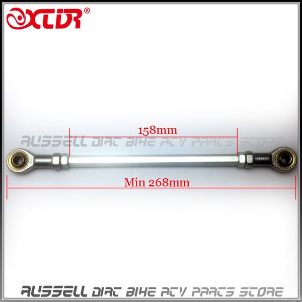 

universal 11" x 5/16 steering go kart tie rod ball joint 270mm-300mm 8mm for buggy gokart od project