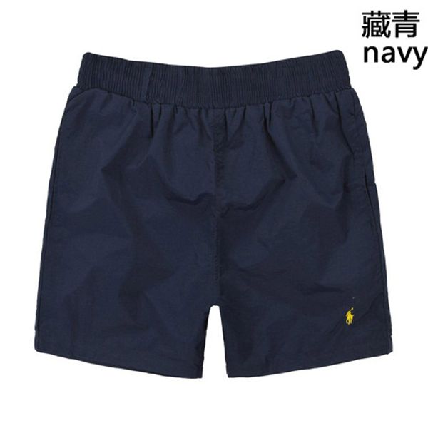 

2019 new listing fashion men's little horse beach pants stripe design summer polo shorts for man swim wear board quick drying shortsl, Black