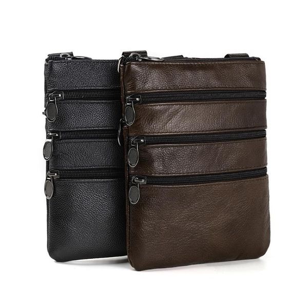 

men new fashion leather bag shoulder bag casual shoulder messenger bag#t2