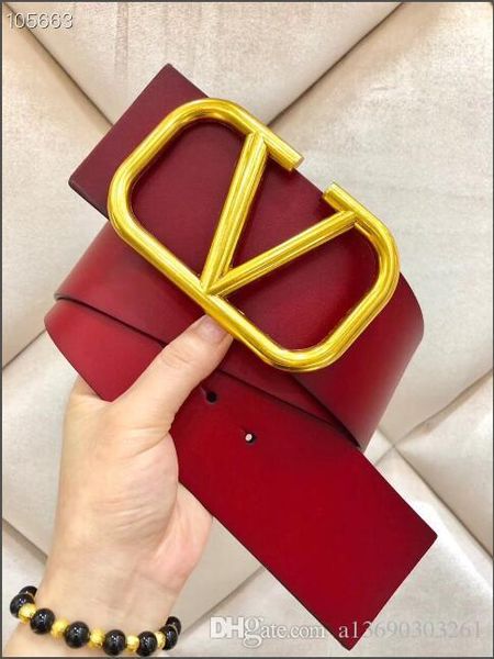 

wide belt fashion belt with gold buckle, 7cm wide female friend casual personality belt,size 95-115cm, Black;brown