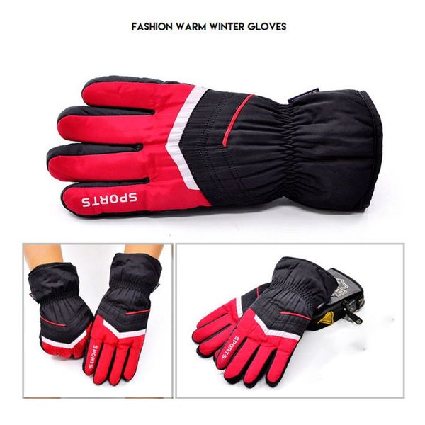 

fashion colorful men women ski gloves winter plus velvet thickening outdoor cold sports warm glove g99d