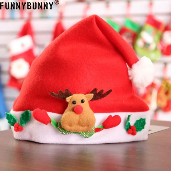 

funnybunny christmas theme hats,novelty santa hats,christmas ornaments for children