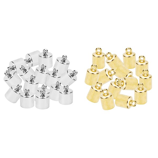 

200 pcs diy end bead cap for tassel cord jewelry necklace findings