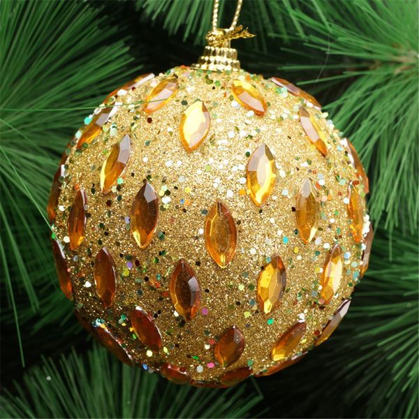

christmas ball boules de noel pour sapin de noel rhinestone glitter baubles balls xmas ornament decoration cristmas ball
